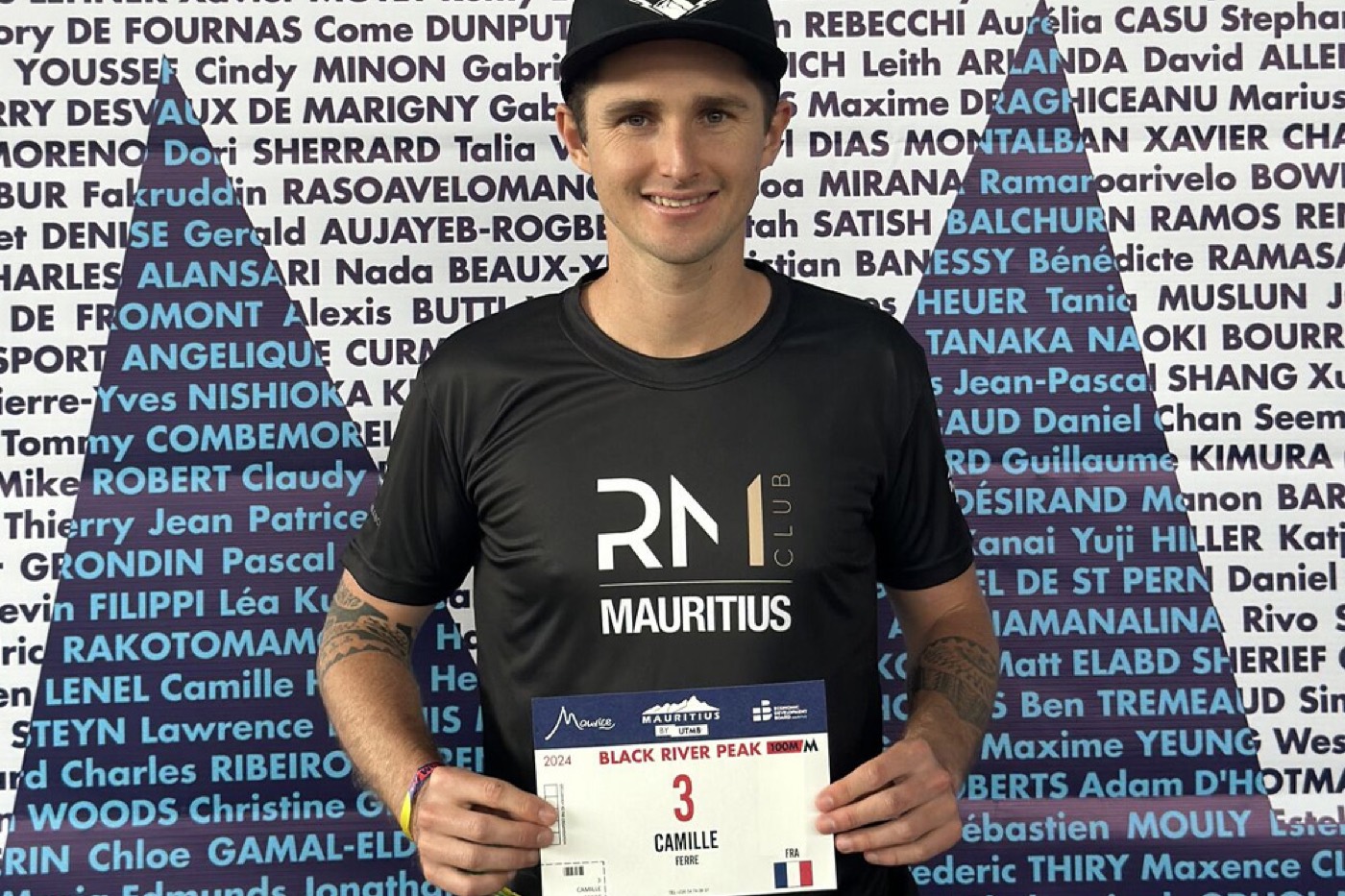 Camille Ferre at the UTMB Mauritius — photo 4