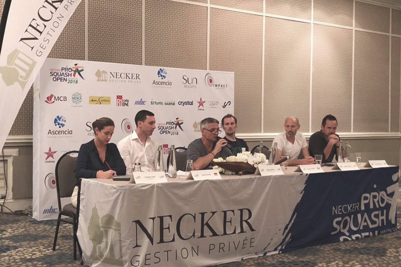 2018 Necker Pro Squash Open Mauritius — photo 3