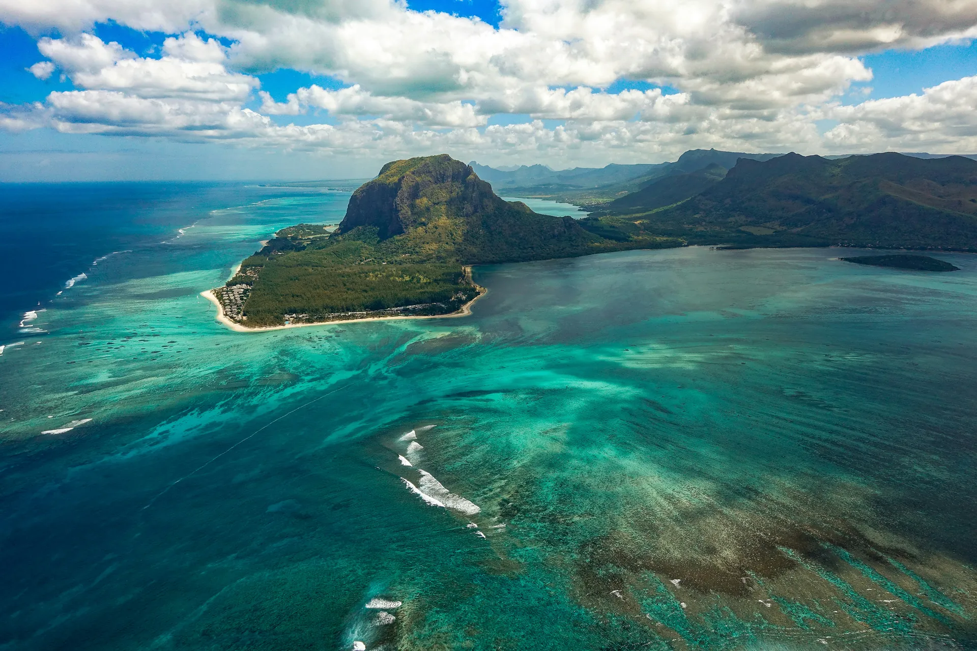 Le Morne, au sud-ouest de l’île Maurice
