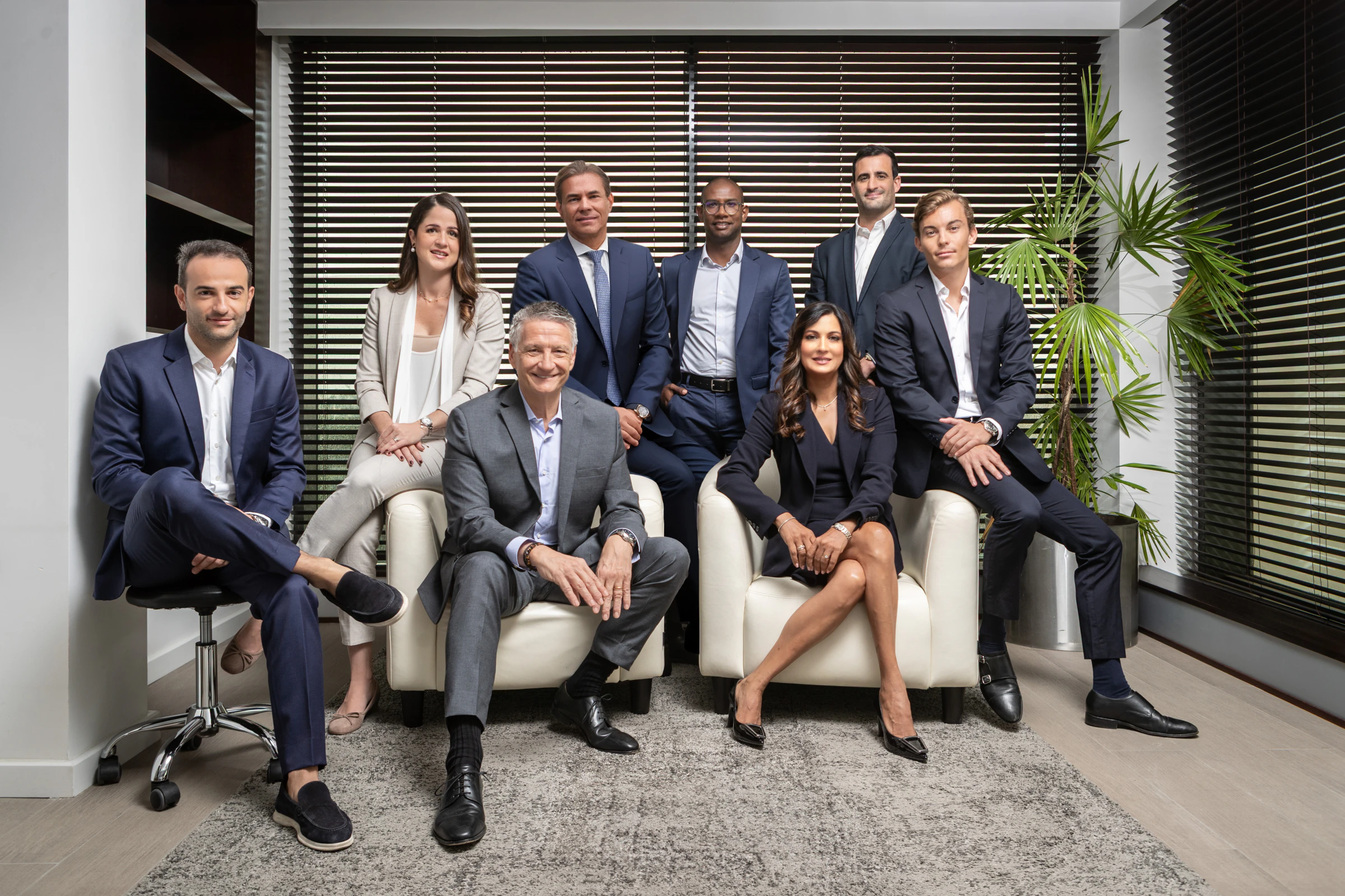 The Necker Finance team in Mauritius